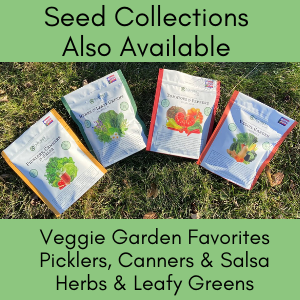 Tomatoes & Peppers Seeds Kit | 19 Varieties, 500+ Seeds, Non-GMO, Resealable Waterproof Bag