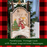 Christmas Sled Wooden Ornaments | Set of 3, Hand Painted | Santa Claus & Snowmen