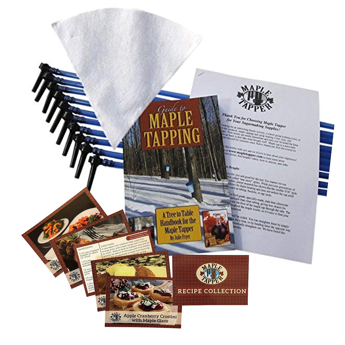 Kids Maple Tree Tapping Kit - Taps & Tubes Kit - Fun and Educational Maple Sugaring Kit